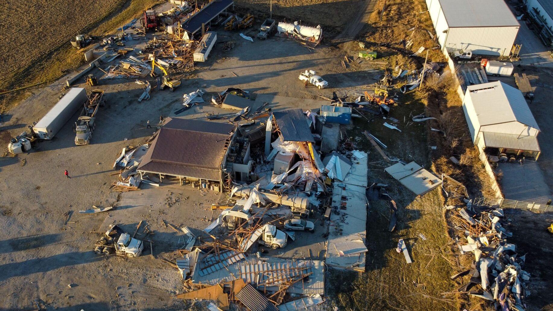 Nebraska dodges worst of storms sweeping across the plains with hurricane-force winds